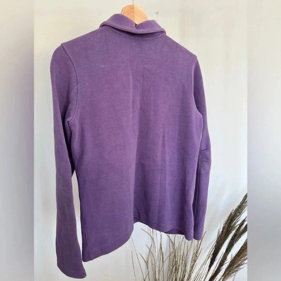 Kirkland purple zip up vest size medium - Picture 3 of 6